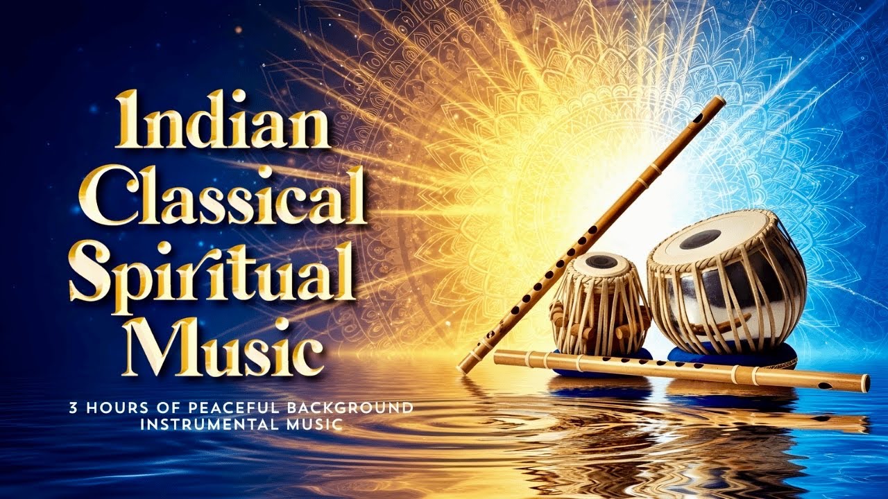 3 Hours Peaceful Spiritual Music | Indian Classical Instrumental for Puja & Spiritual Atmosphere