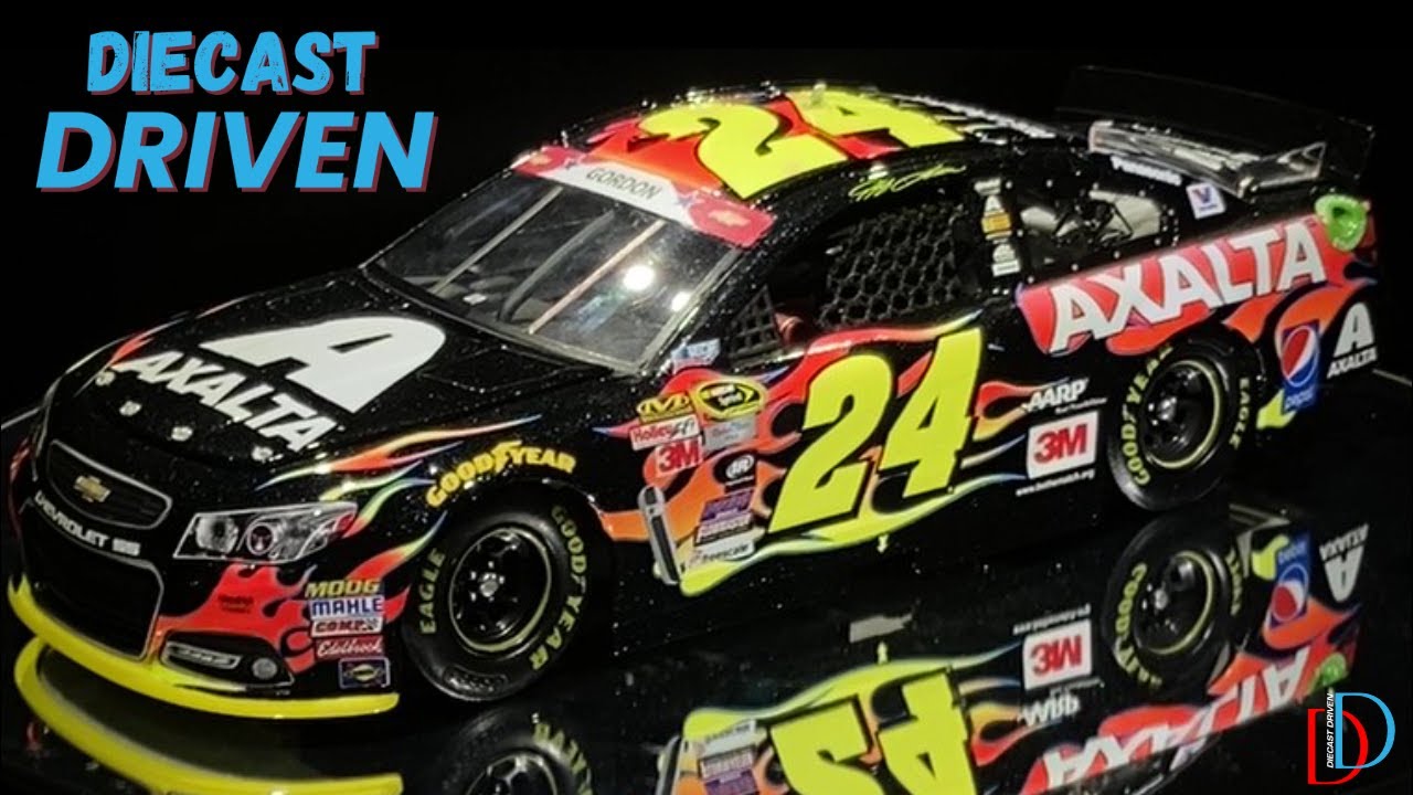 NASCAR Diecast Review: Jeff Gordon 2015 Daytona II 1/24 RCCA Elite