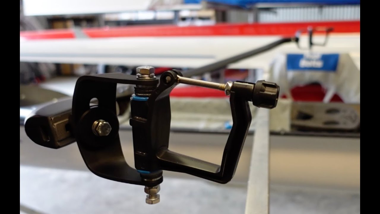 How to set up, span and pitch a Filippi reverse carbon sculling or rowing wing rigger
