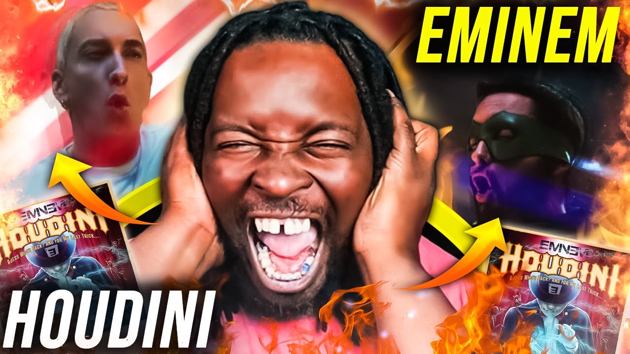 SLIM SHADY RETURNS!! Eminem - Houdini | REACTION