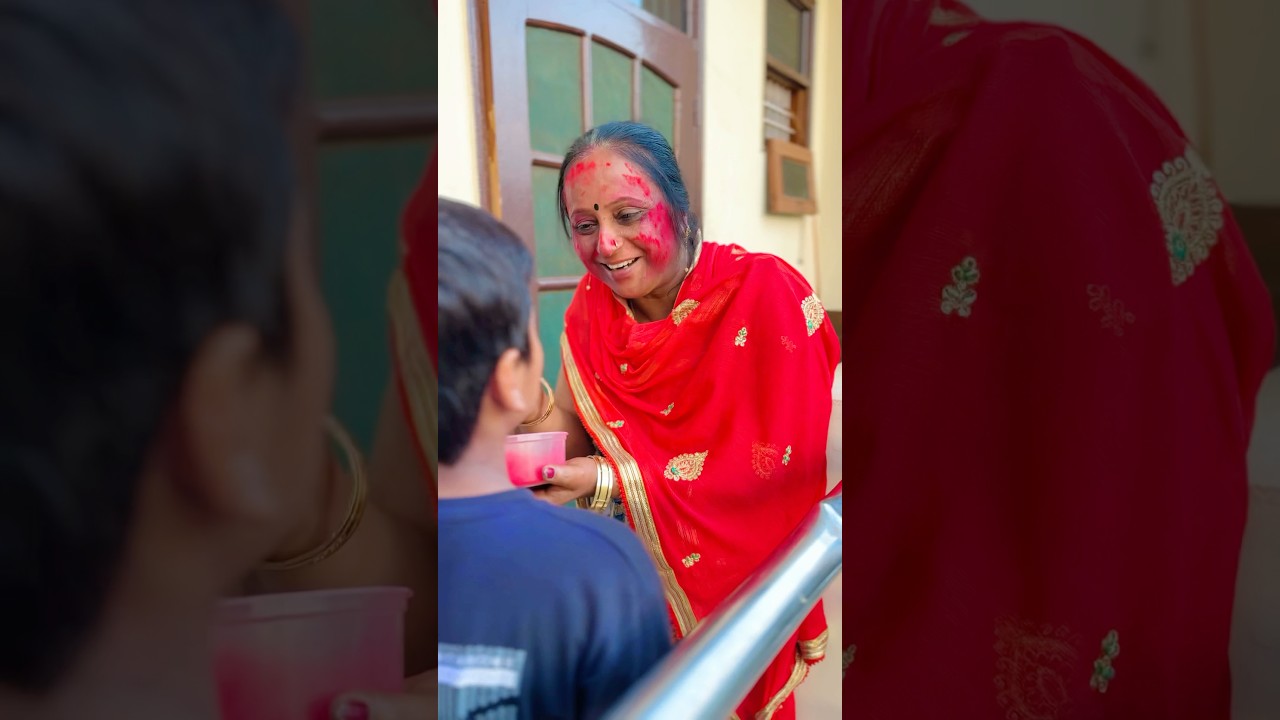 Happy Holi ka Teeka #shorts #ytshorts #funny #youtubeshorts #happyholi #holi