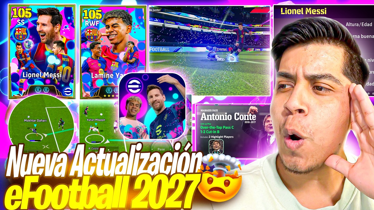 &iexcl;NUEVA ACTUALIZACI&Oacute;N eFootball 2027 Mobile! 🤩 | Mejores T&aacute;cticas y Jugadores