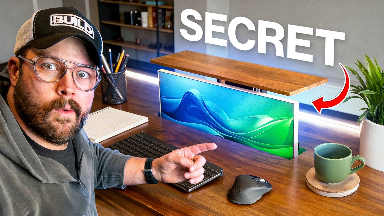 I Build A Desk With A Secret