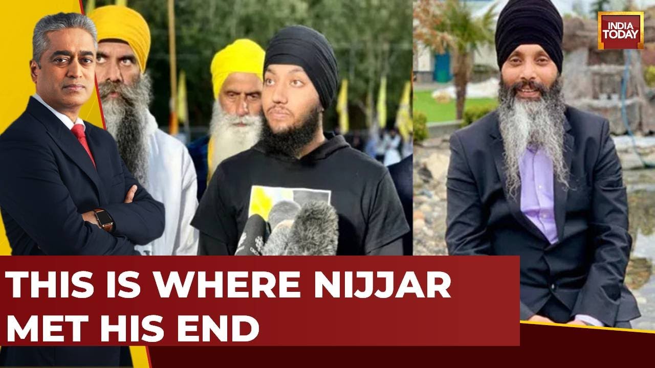 India Today Reaches Nijjar Kill Site, This Is Where Nijjar Met His End