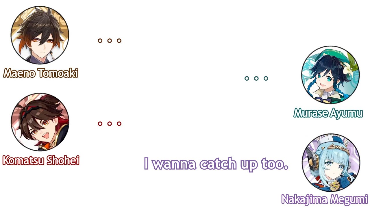 Ineffa’s va wants to catch up to Venti’s, Zhongli’s, + Gaming’s vas