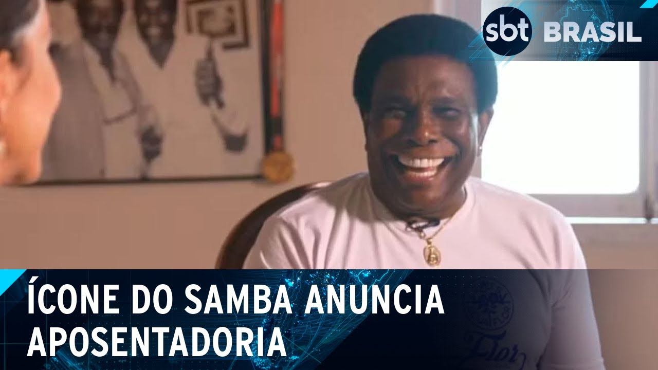 Neguinho da Beija-Flor anuncia aposentadoria após o Carnaval do Rio | SBT Brasil (23/11/24)