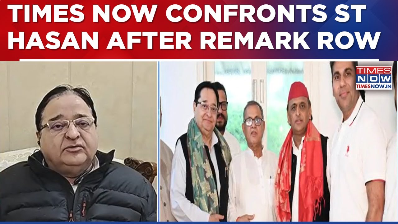 ST Hasan Stokes Controversy With Shocking 'Rape Theory' | Times Now Confronts SP Leader, He Says...