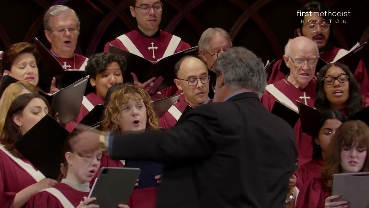 Because He Lives -arr Mark Hayes; First Methodist Houston, 4/9/2023