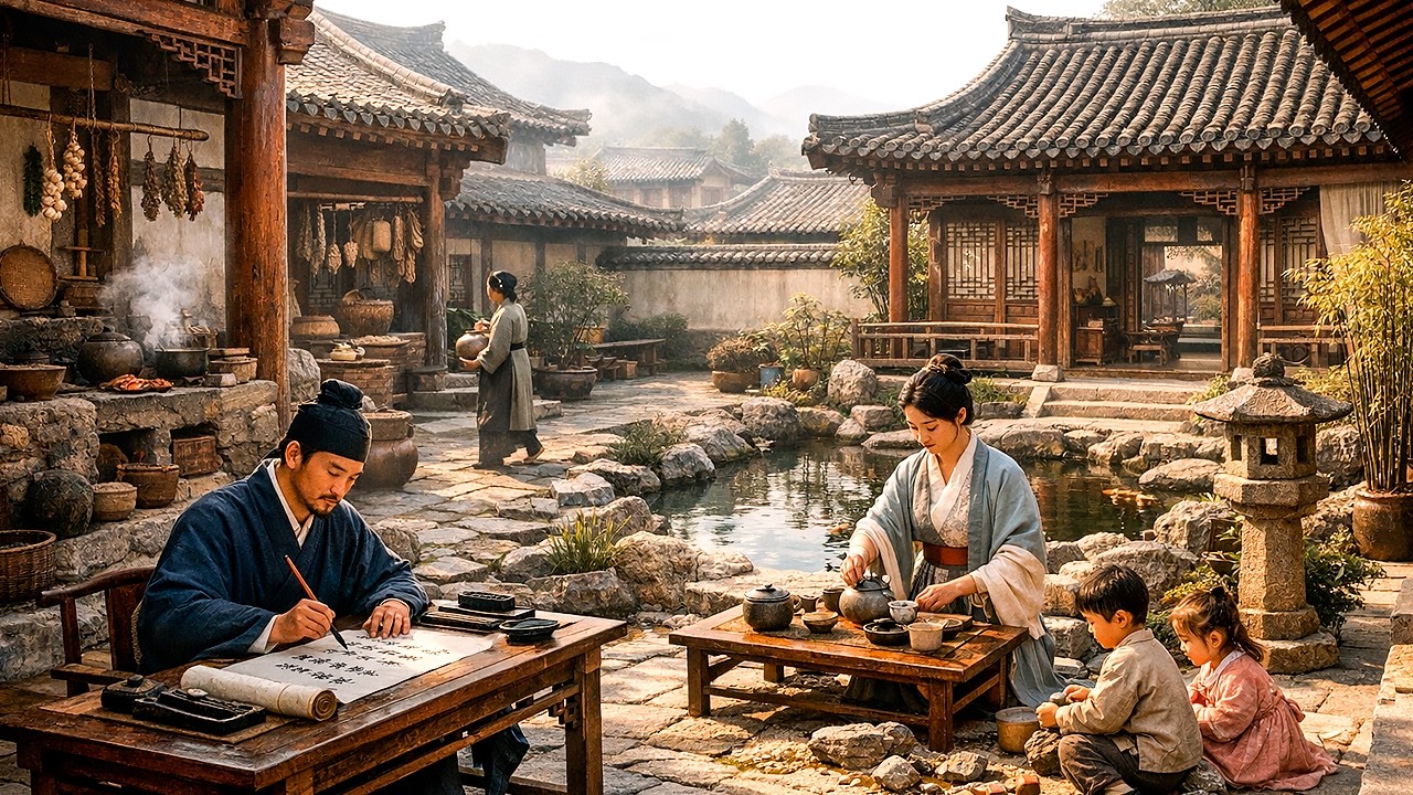 Como Eram as Casas na China Medieval há 1.200 Anos — Documentário Histórico