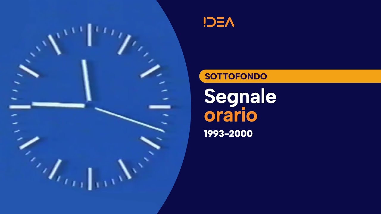 Segnale orario Rai - Sottofondo (1993-2000)