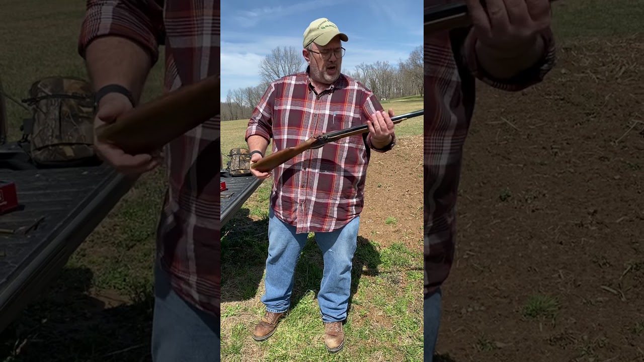 Shooting a Tradition Crockett rifle