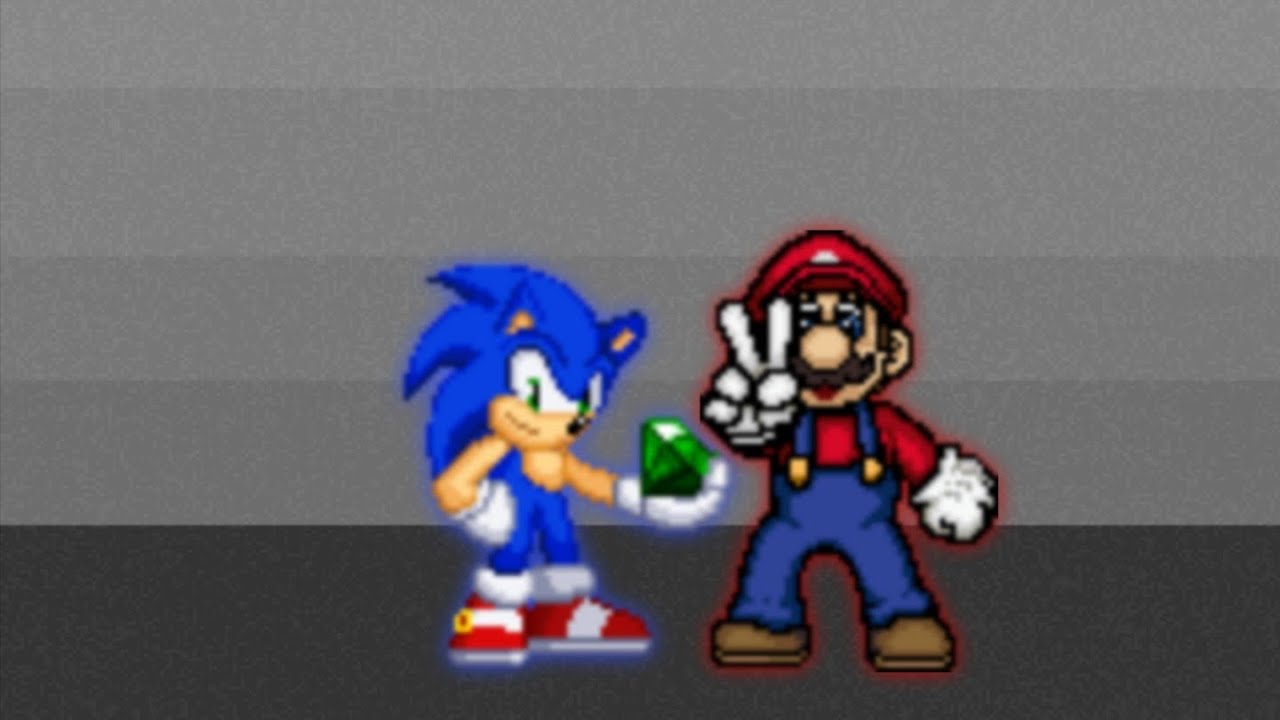 Request #128 | KOF Mugen TM | Sonic-KOFM & Mario-KOFM Vs Random Team