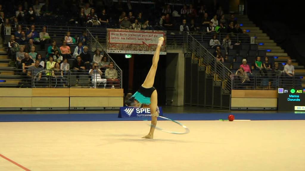 Berlin Masters 2015: Mehrkampf Reifen - Marina Durunda (AZE)
