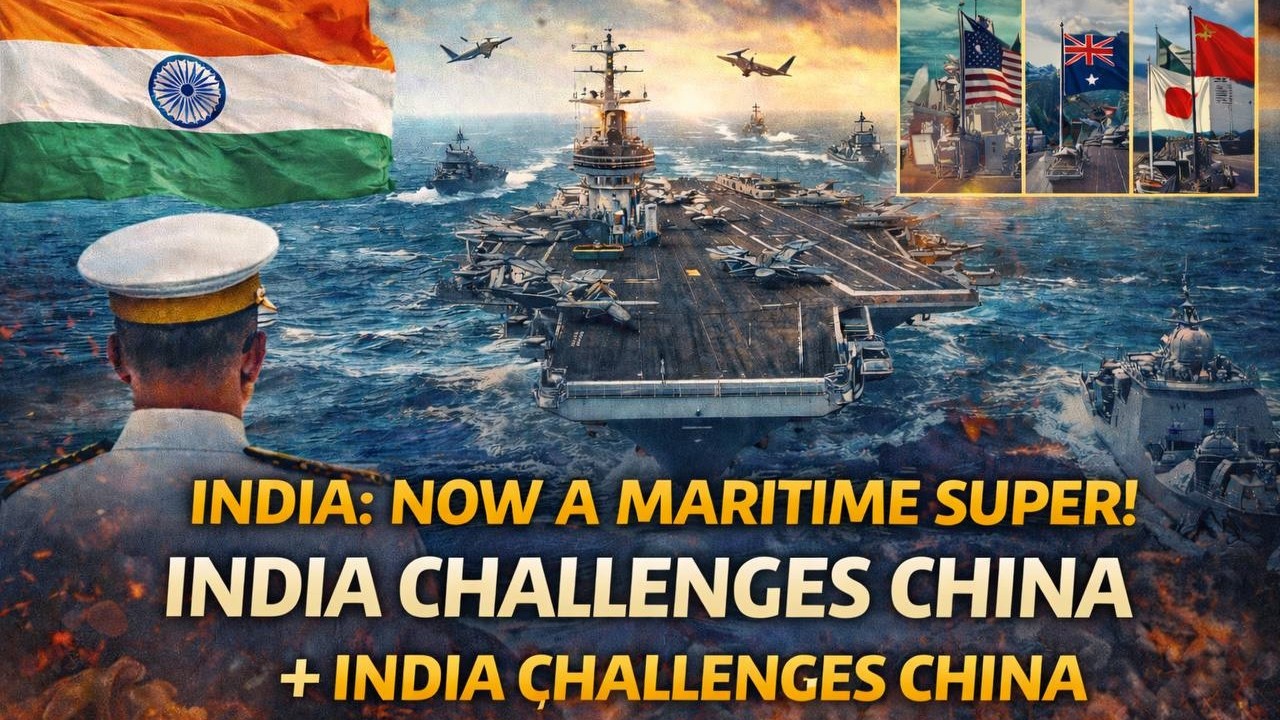 India Emerges as a Maritime Superpower &mdash; Redrawing the Global Naval Map