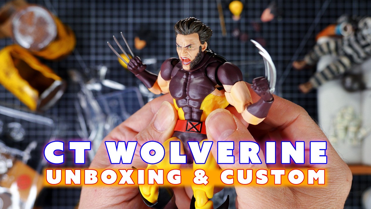 Building Your Own Wolverine Action Figure with a $22 CT Toys