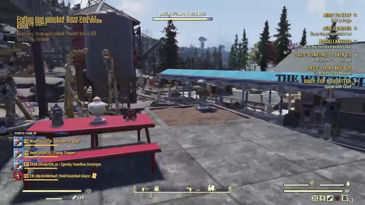 Fallout 76 with the bois