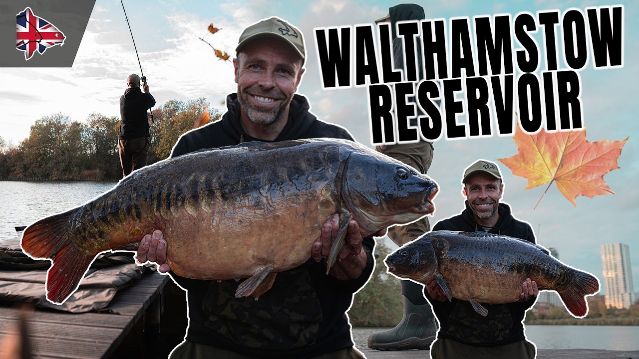 INNER CITY carp Fishing! | Dean Macey tackles Walthamstow Reservoir.