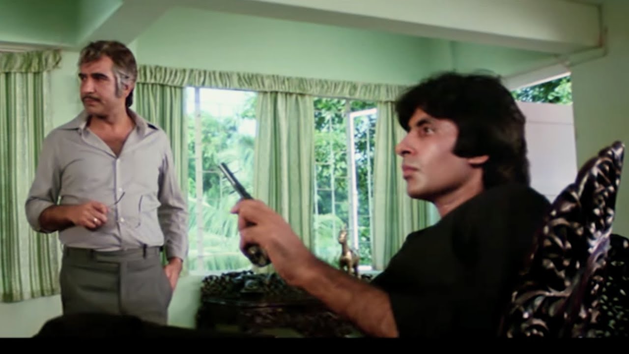 Police Ne Charo Taraf Se Ghair Liya Hain - Amitabh Bachchan Action Dilip Kumar Dialogue Shakti Sc 9