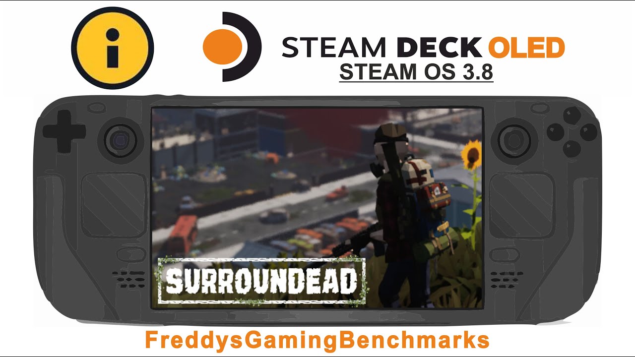 Surroundead (Patch 0.7.0d) on Steam Deck OLED with Steam OS 3.8