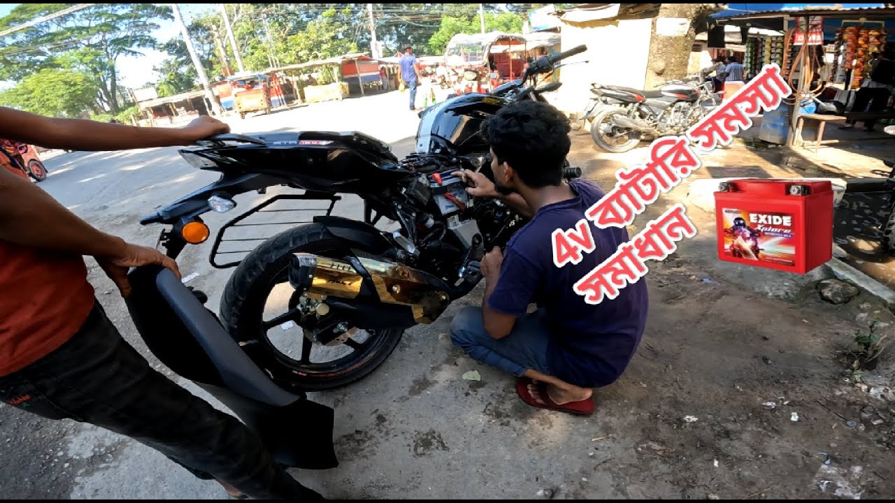 Tvs Apache 4v bike Battery Problem | Machine On |