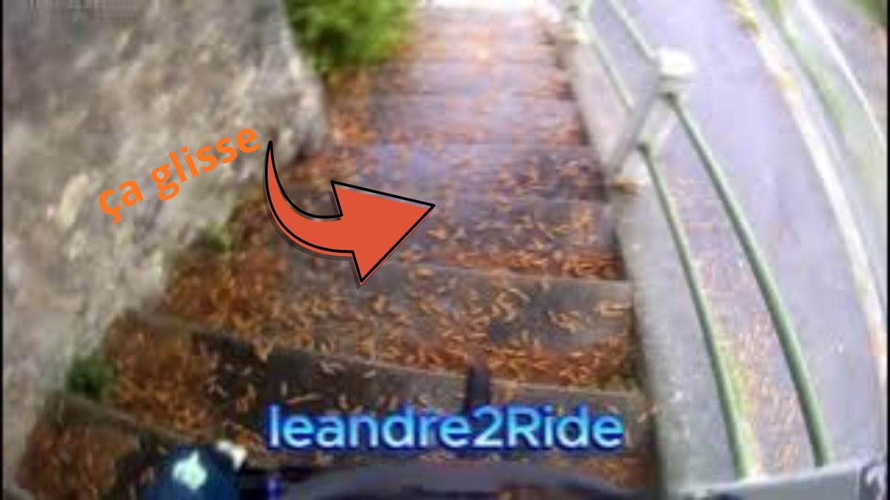 VTT freeride (sous la pluie)