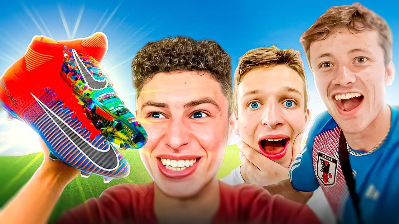 Удивляем любителей футбола на YouTube РЕДКИМИ футбольными бутсами!
