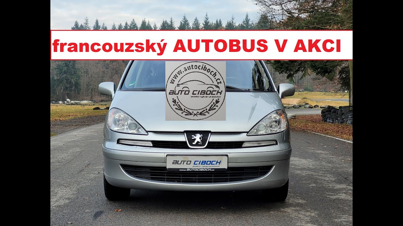 Peugeot 807 2,0 HDI Tendance 100kW Neskutečná variabilita a prostor