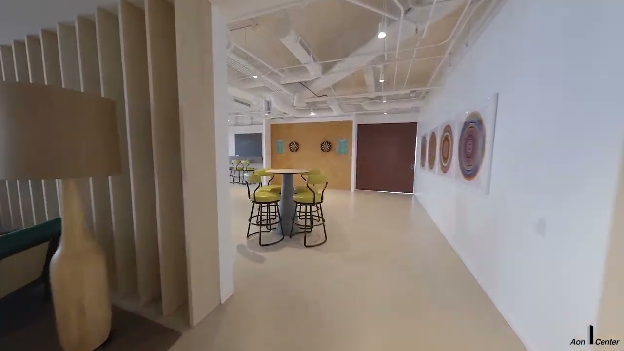 200 E Randolph Amenity Floor Drone Tour | Chicago, IL