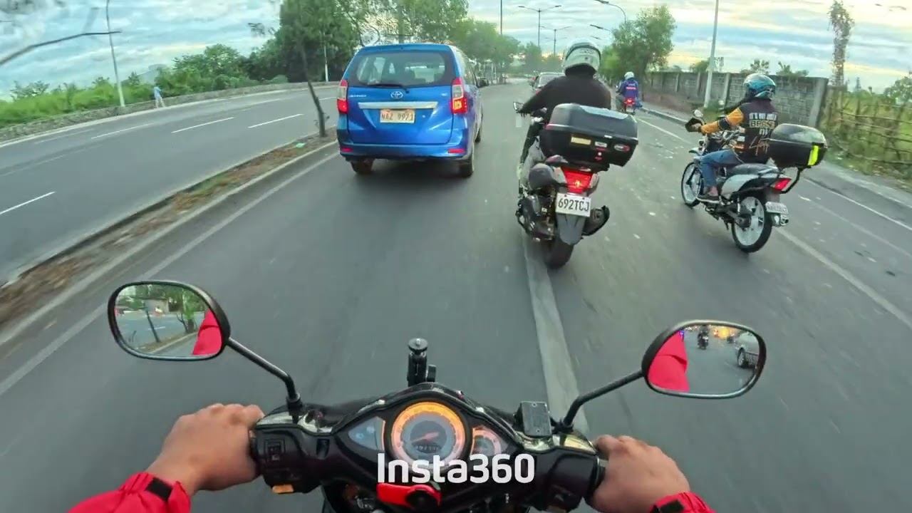 #insta360 C5 extension Monday traffic...!