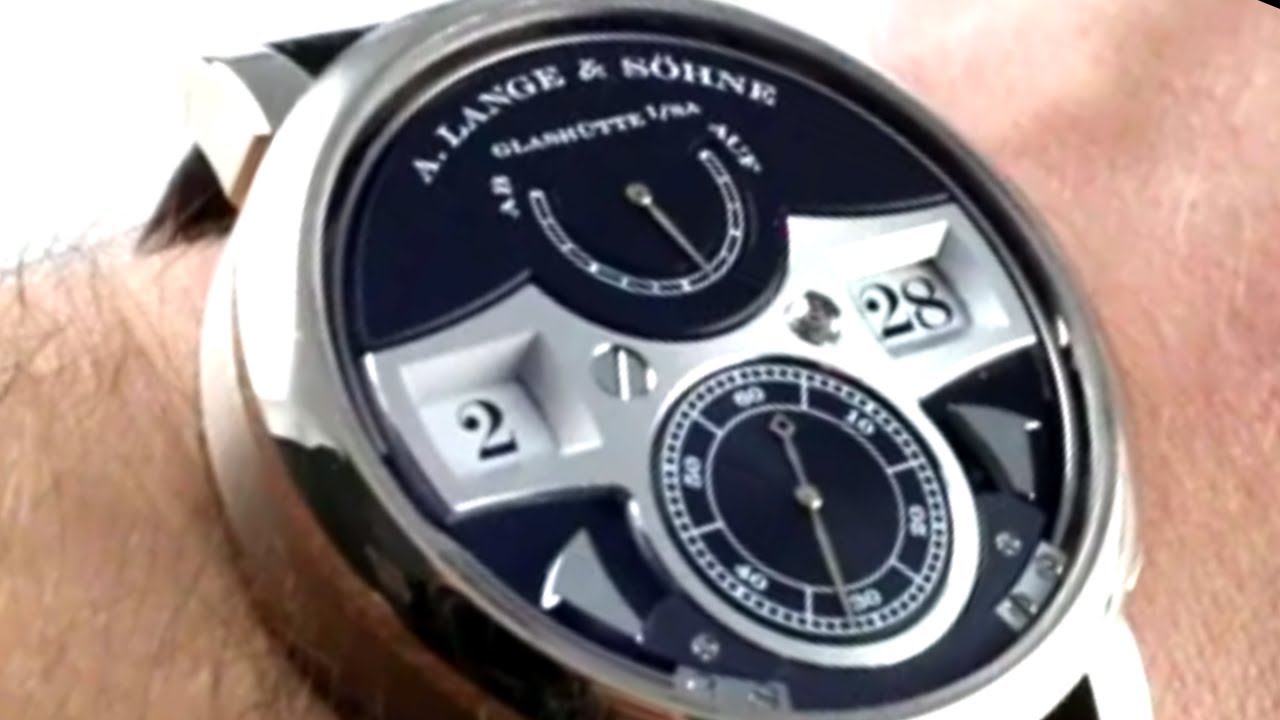Pre-Owned A. Lange & Sohne Zeitwerk Striking Time 145.029 Luxury Watch Review