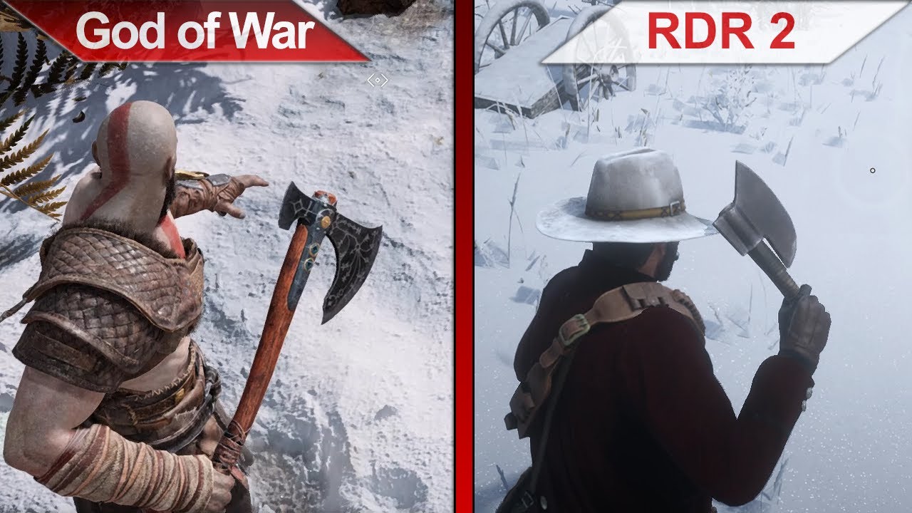 ATTENTION TO DETAILS | God of War vs. Red Dead Redemption 2 PC | ULTRA