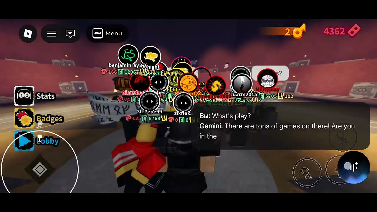 Gemini live! Get to game