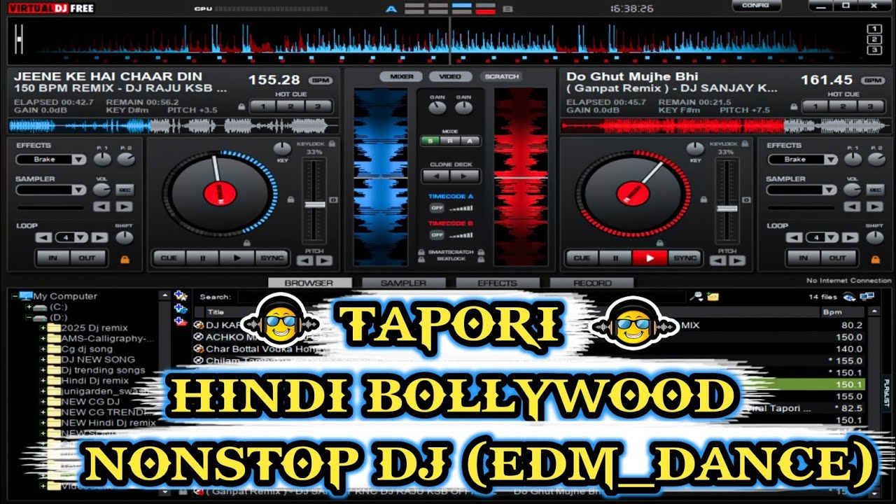 🔥Hindi Tapori 🎶Bollywood Dj 🎛️Nonstop Mix