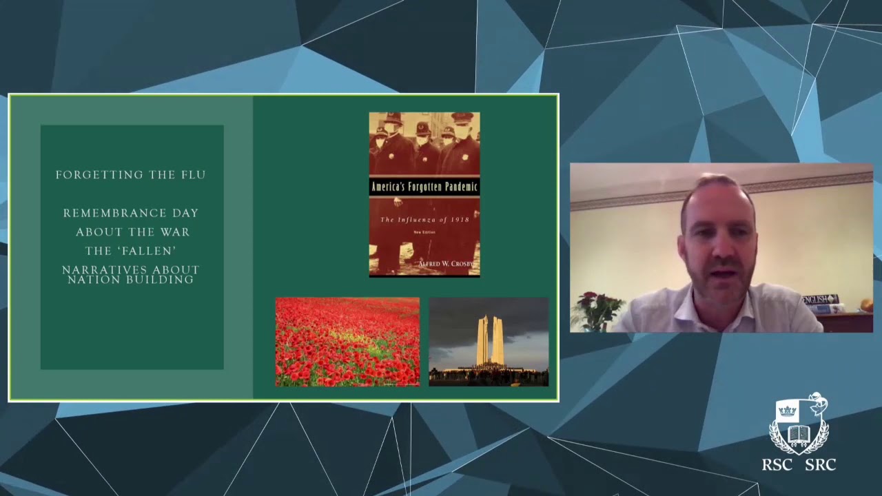 David Wright | How the Spanish Flu has shaped our Attitudes to C-19 | RSC Caf&eacute; Presentation