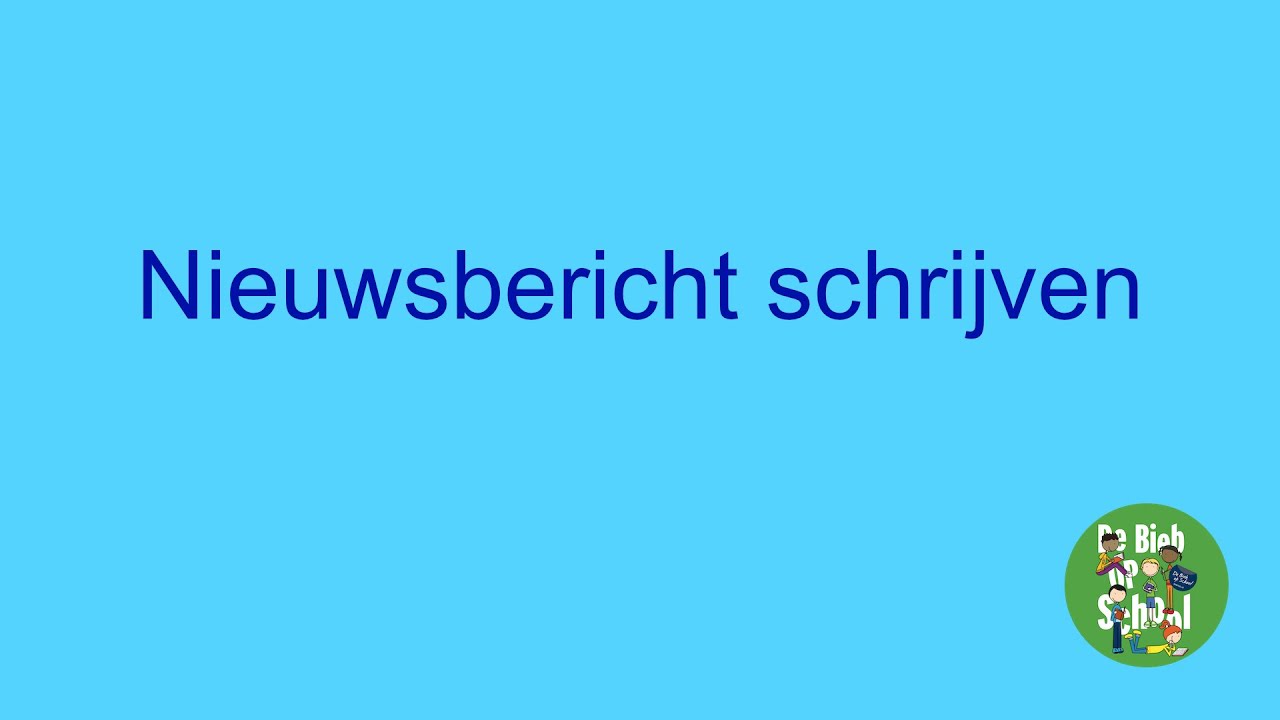 Nieuwsbericht schrijven - verlengde leertijd