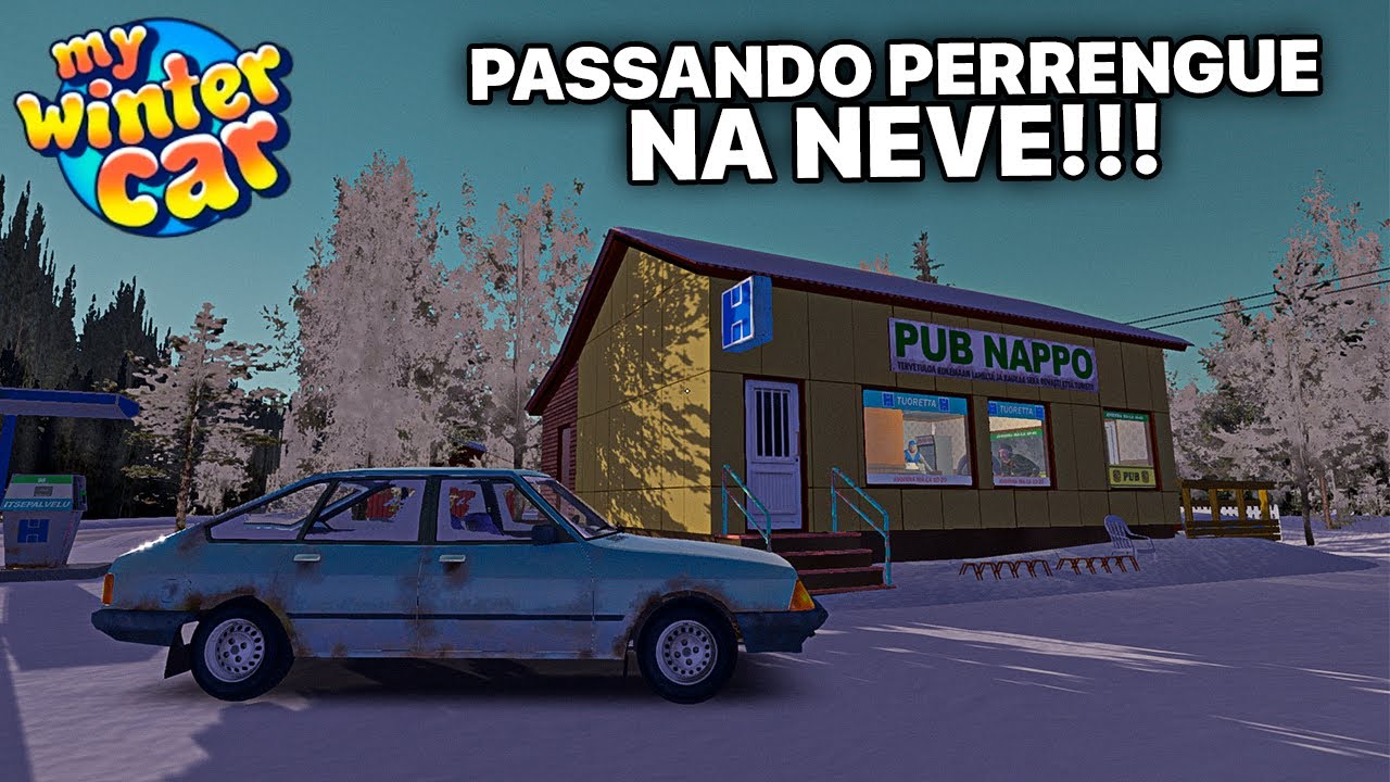 4 ANOS DEPOIS DO MY SUMMER CAR! 😲 | My Winter Car #1