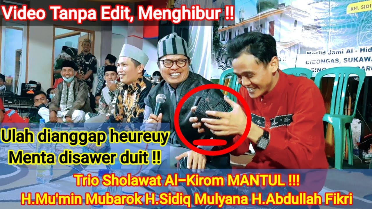 trio sholawat alkirom mumin mubarok sidiq mulyana abdullah fikri disawer | video tanpa edit