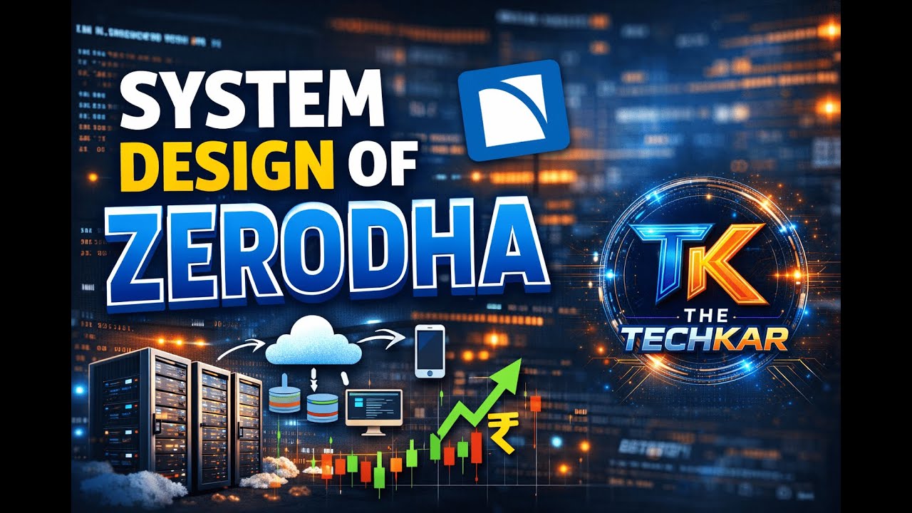 How Zerodha Handles Millions of Trades Daily | System Design | Groww | Angel One | Upstox |Robinhood