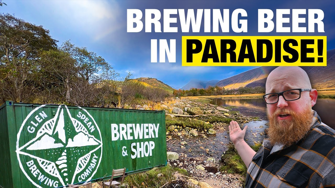 Scotland's Hidden Brewery: Brewing beer under Ben Nevis!