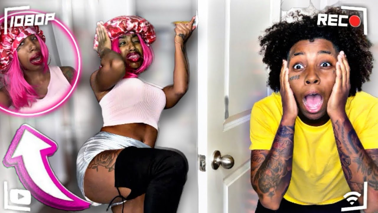 LEAVING The HOUSE Fully DRESSED Like A “ HOOCHIE MAMA “ TO SEE HOW MY GIRLFRIEND REACTS *HILARIOUS *
