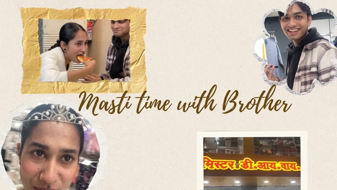 Bhai k sath ki MASTI😎🤣🥸 #viralvideo 