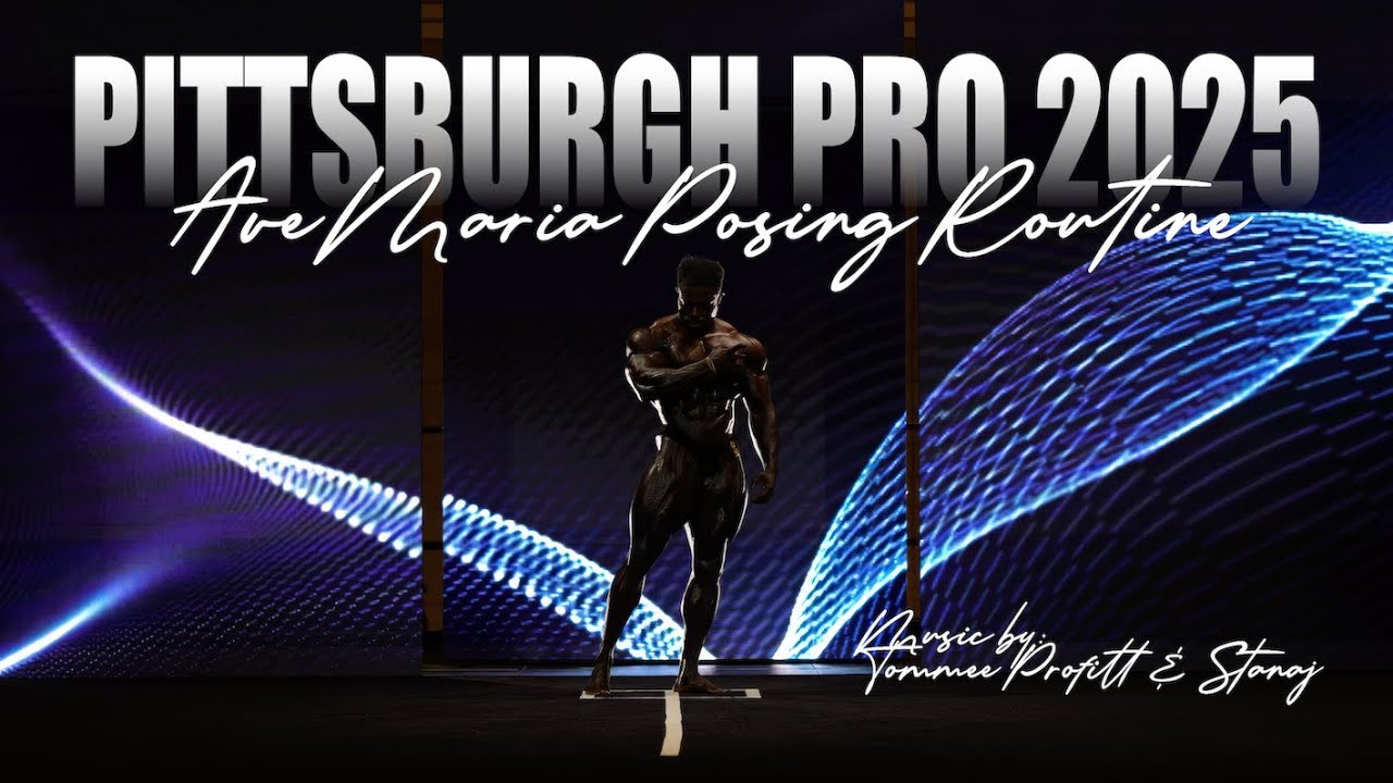 Ave Maria Posing Routine | Pittsburgh Pro 2025 | Terrence Ruffin x Ruff Diesel