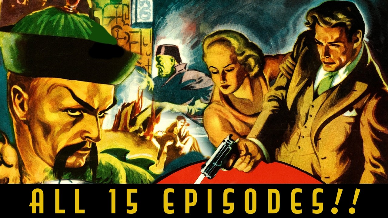 DRUMS OF FU MANCHU (1940) - Republic Serial - ALL 15 episodes!