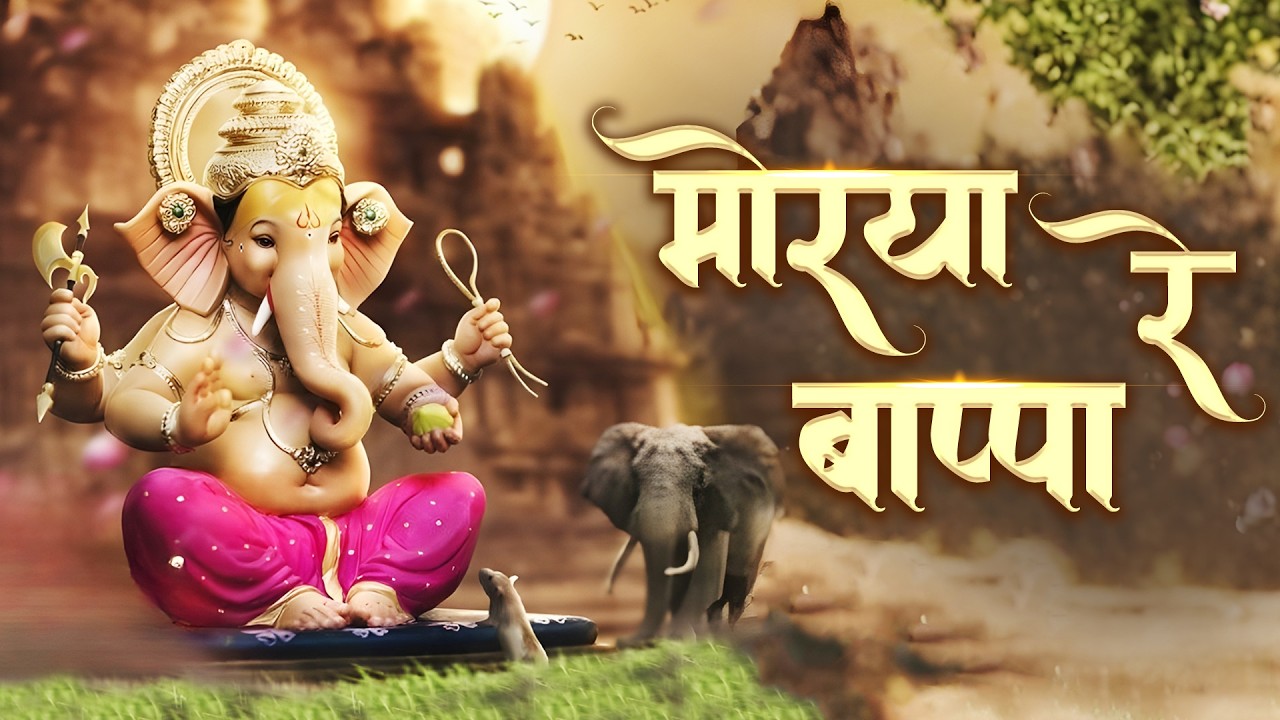 Morya Re Bappa Bappa Morya Re | Asha Bhonsle | Ganesh Songs | Ganesh Bhajan | Ganpati Song