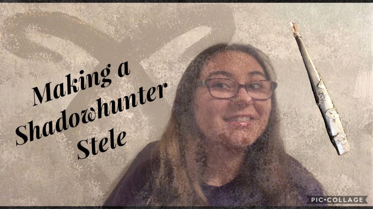 The Making of a Shadowhunter Stele - DIY Halloween Costume