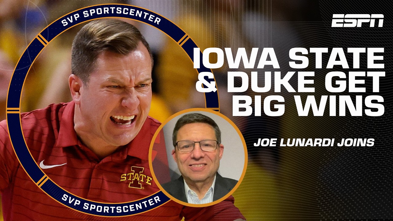 Houston vs. Iowa State Reaction + Joe Lunardi looks ahead to the NCAA Tournament | SC with SVP