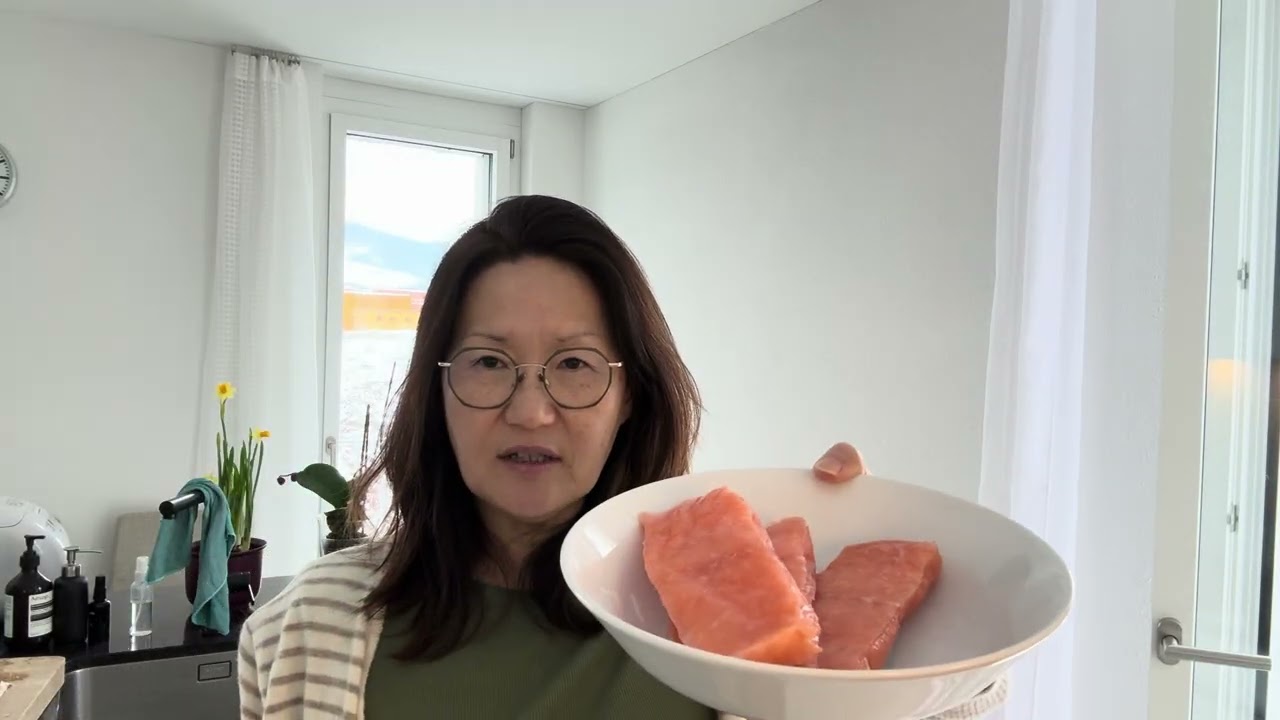 Sesame salmon #참깨연어 #lachs #sesame #koreanfood #swissfood #fusion #homemade #switzerland