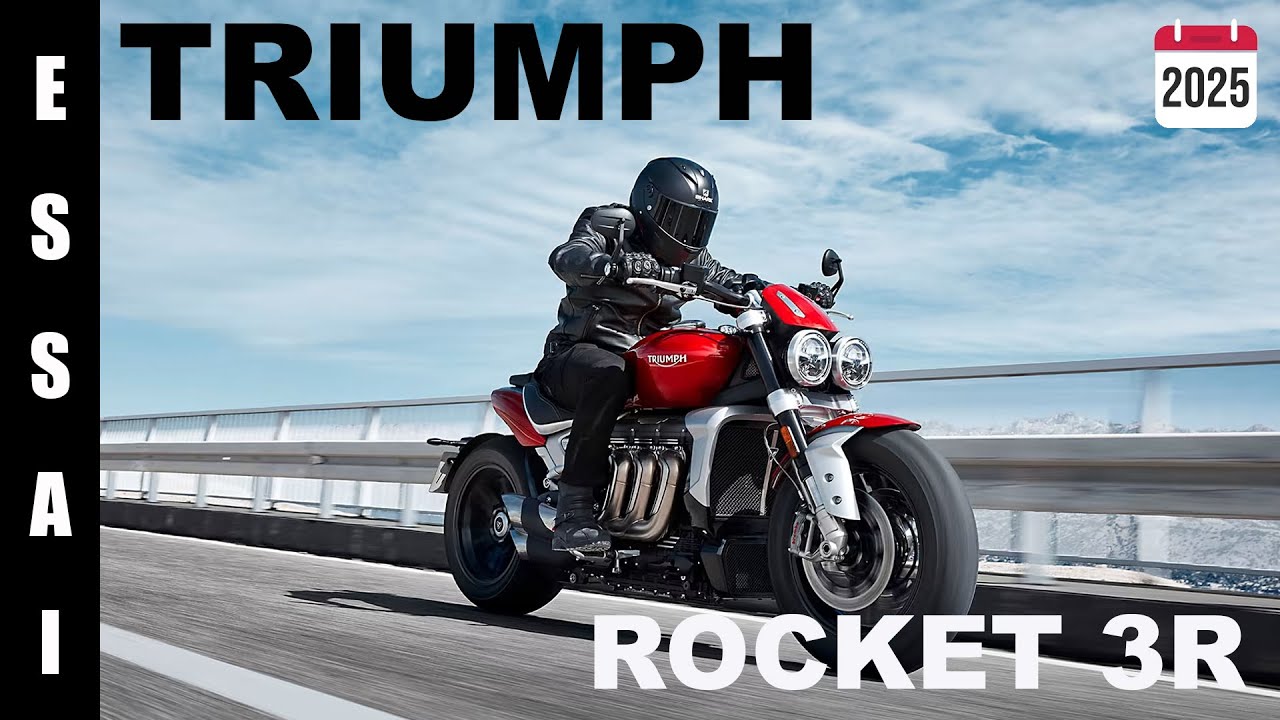 Essai TRIUMPH Rocket 3 Storm R 2025 - Un essai plaisir 🫶