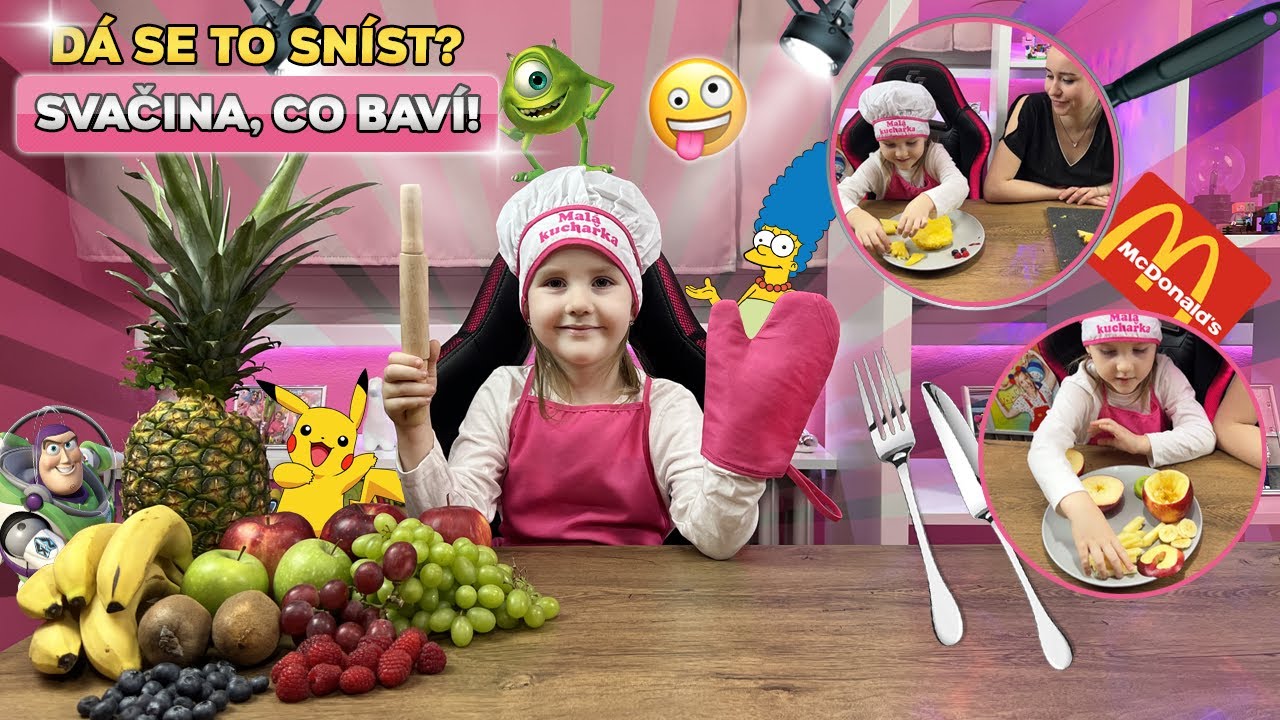 STELLA | Kuchařská Show #2 - Zábavné ovoce 🍍🍏🍌