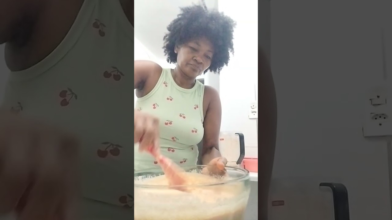 Vamos para o preparo da receita?Confesso que é a primeira vez que faço esse com banana. 